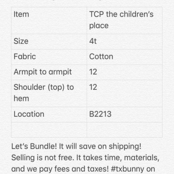 001-018 TCP THE CHILDREN'S‎ PLACE shirt Girl's 4t 4 pink long sleeve - Picture 4 of 4